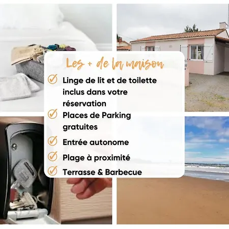 Holiday home Jolie Maison Au Calme - 300m De La - Terrasse - Barbecue