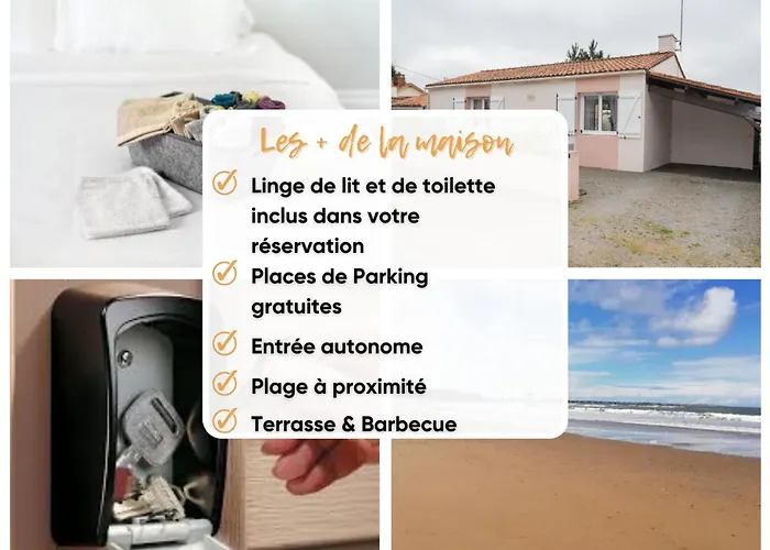 Prázdninový dům Jolie Maison Au Calme - 300m De La - Terrasse - Barbecue